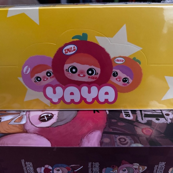 YAYA Fun Fruit Baby Three Vinyl Plush pendants Scented Full CASE FACTORY SEALED - Picture 2 of 4